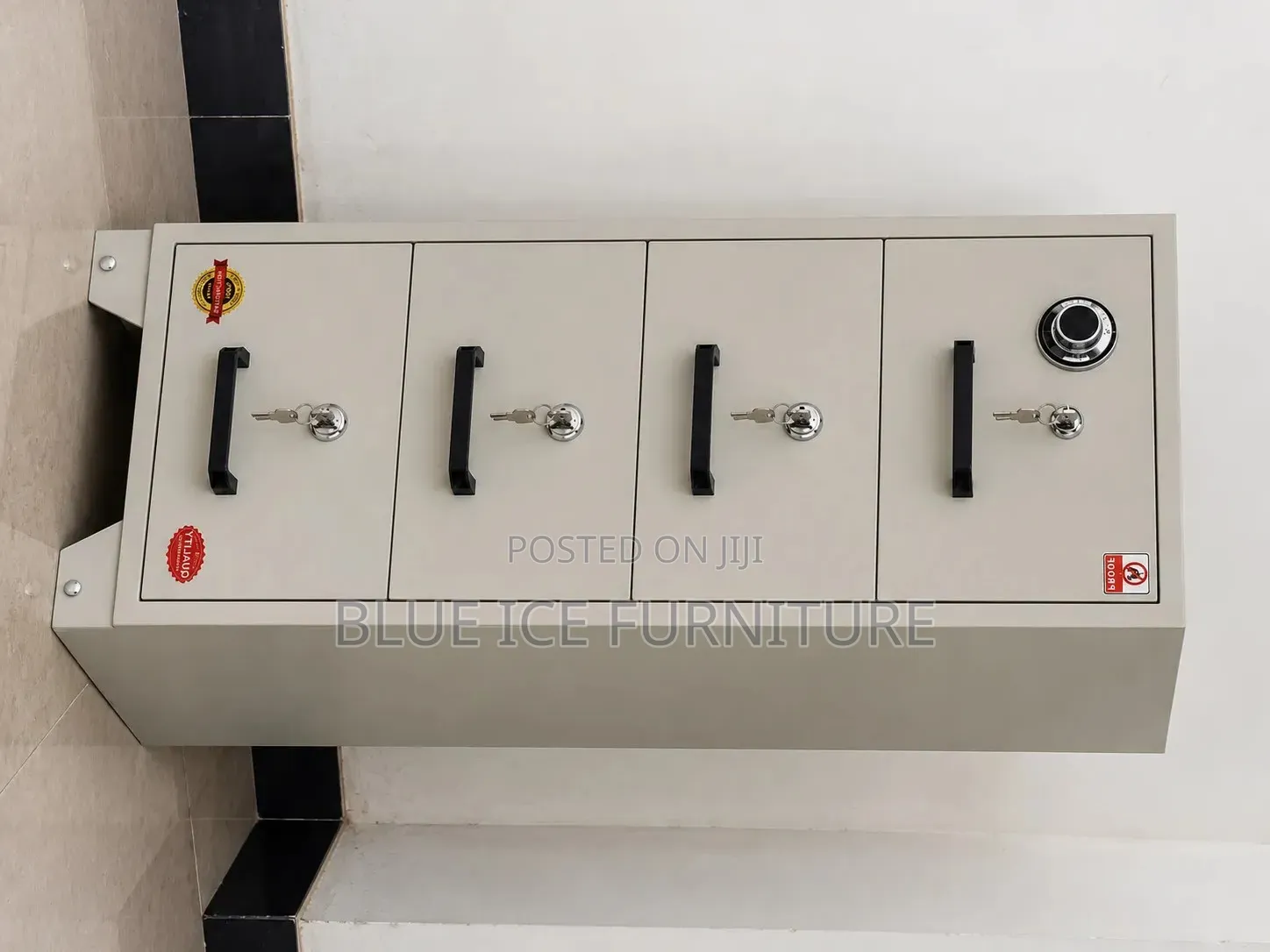 4-Drawer Lockable Security Safe