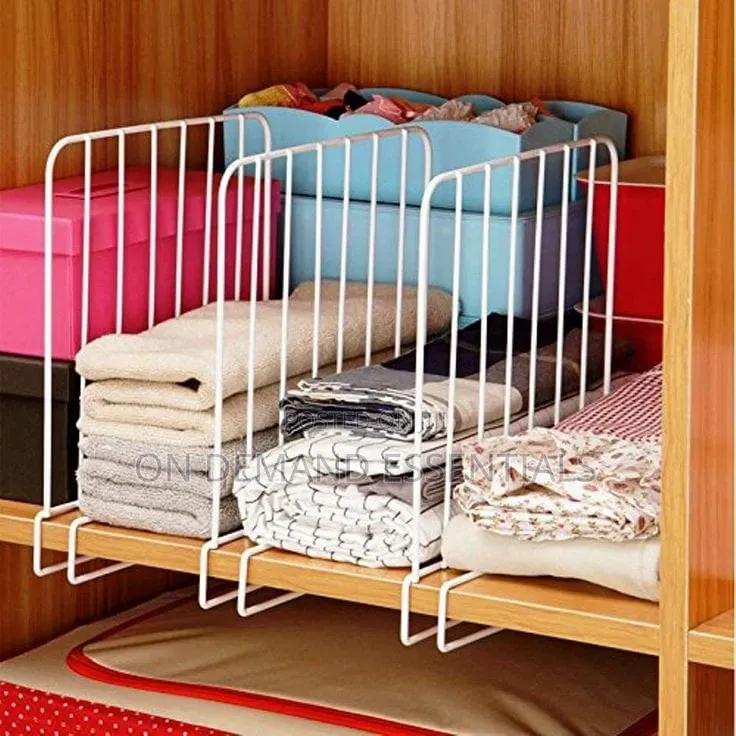 Metallic Closet/Wardrobe Dividers
