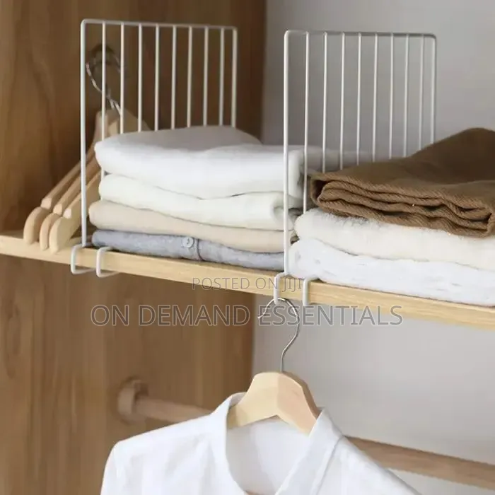 Metallic Closet/Wardrobe Dividers