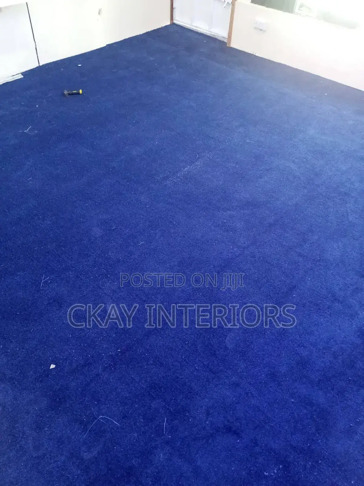 Beautiful Carpet Creates Instant Character Delta Blue Wall to Wall