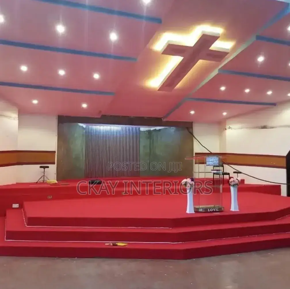 Upgrade Your Space With Quality Carpeting Church Altar Wall to Wall
