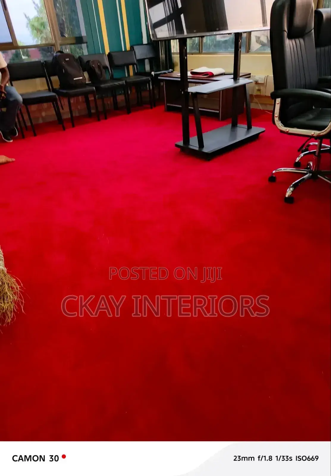 Enjoy a Beautifully Finished Interior Office Vip Wall to Wall Carpet