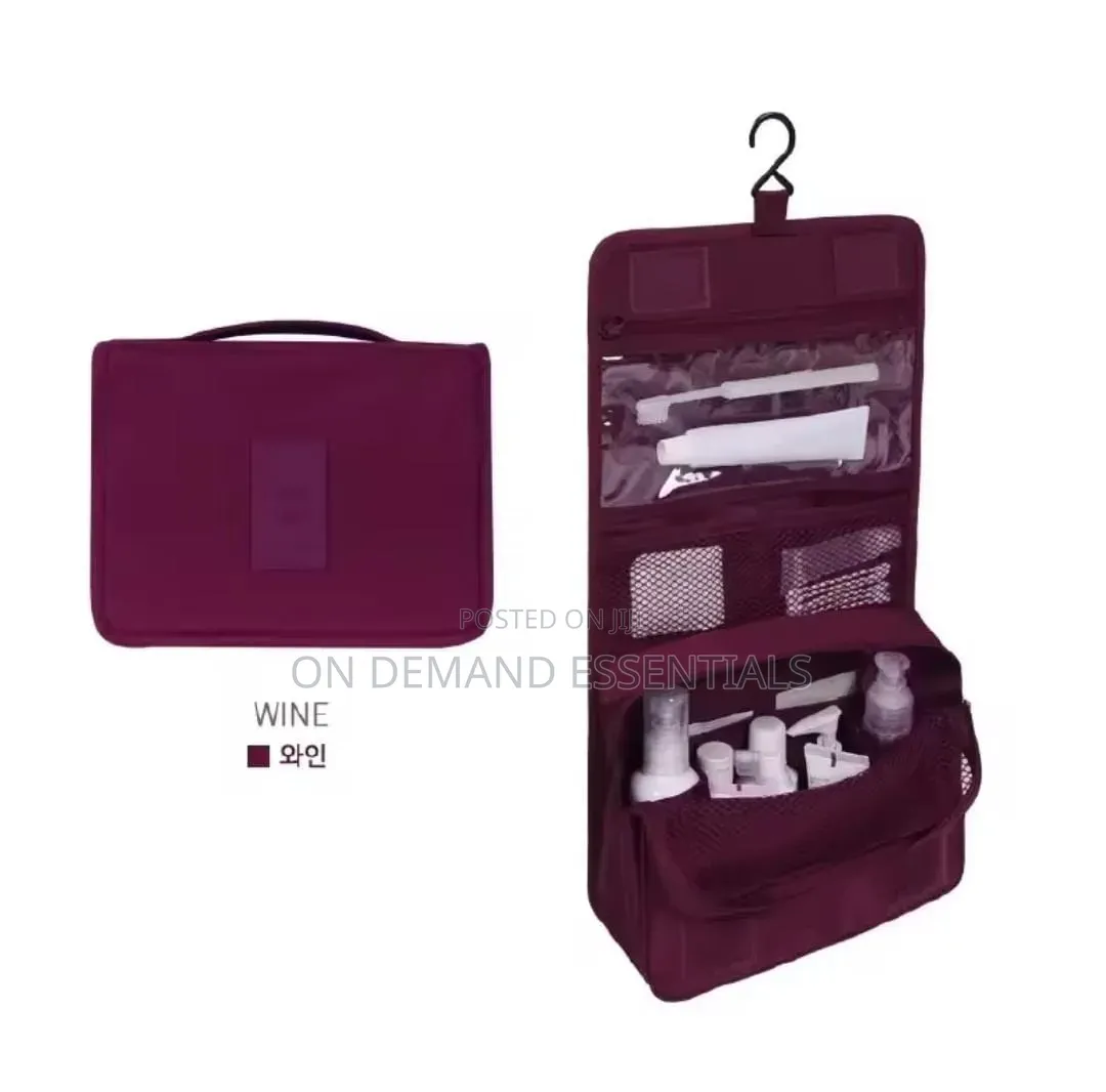 Makeup Bag With Hook
