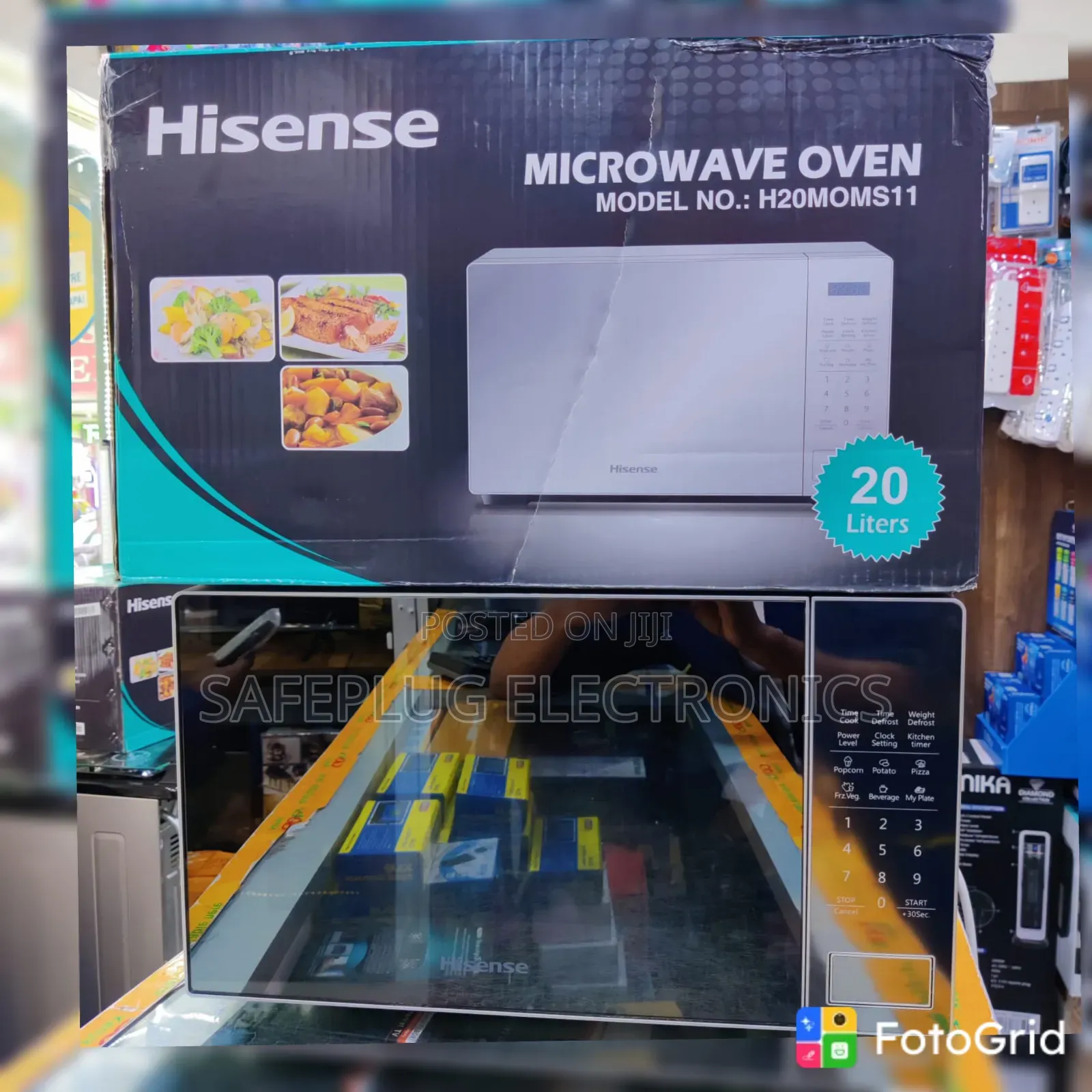 Hisense Electric Microwave Oven – Stylish Easy-to-Use Food Warmer
