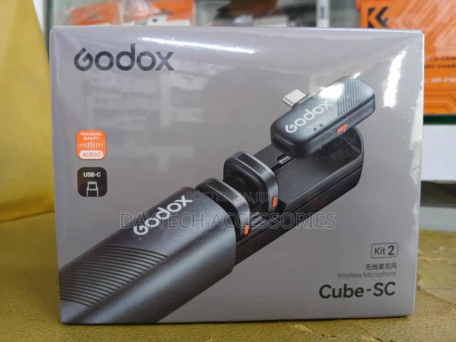 Godox Cube SL Kit2 2.4GHz Wireless Microphone System for Type-C
