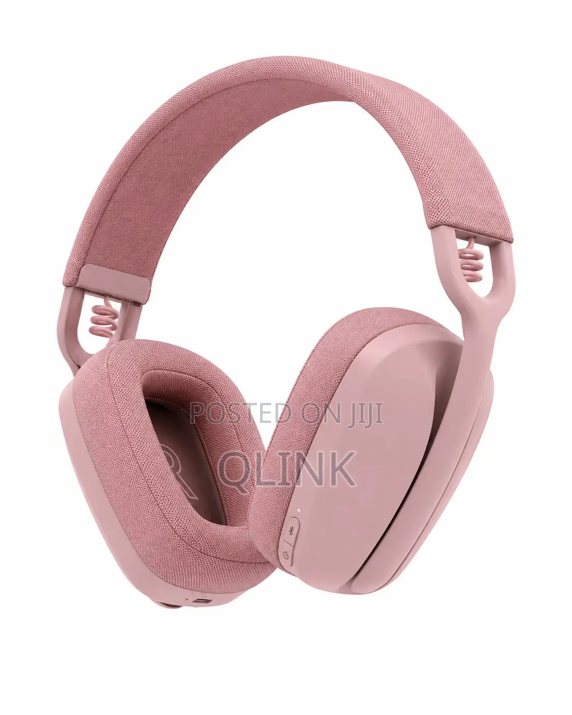 Logitech Zone Vibe 100 Bluetooth Over-the-Ear Headphones - Rose