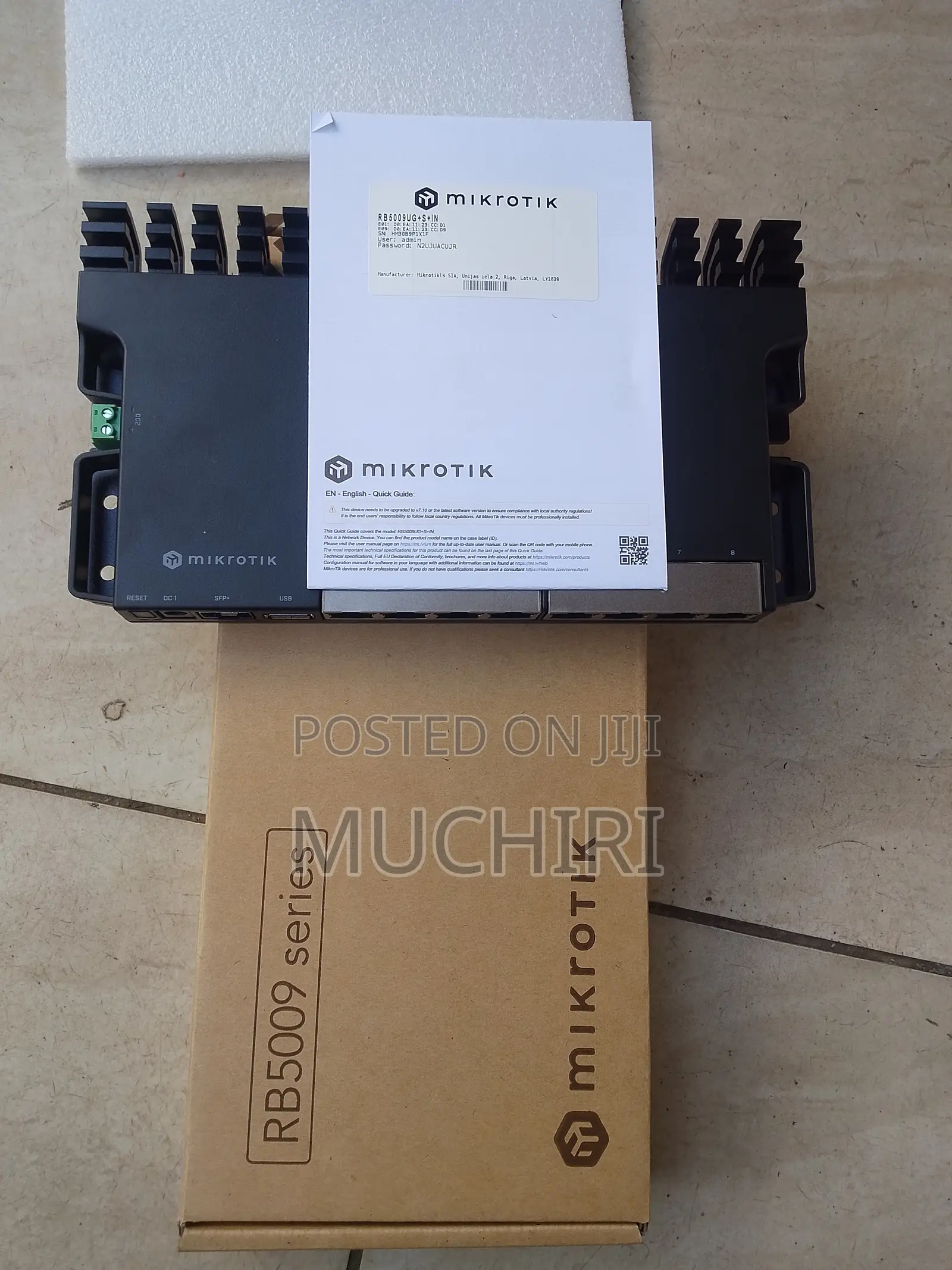 Rb5009 Series Mikrotik 5009 Router
