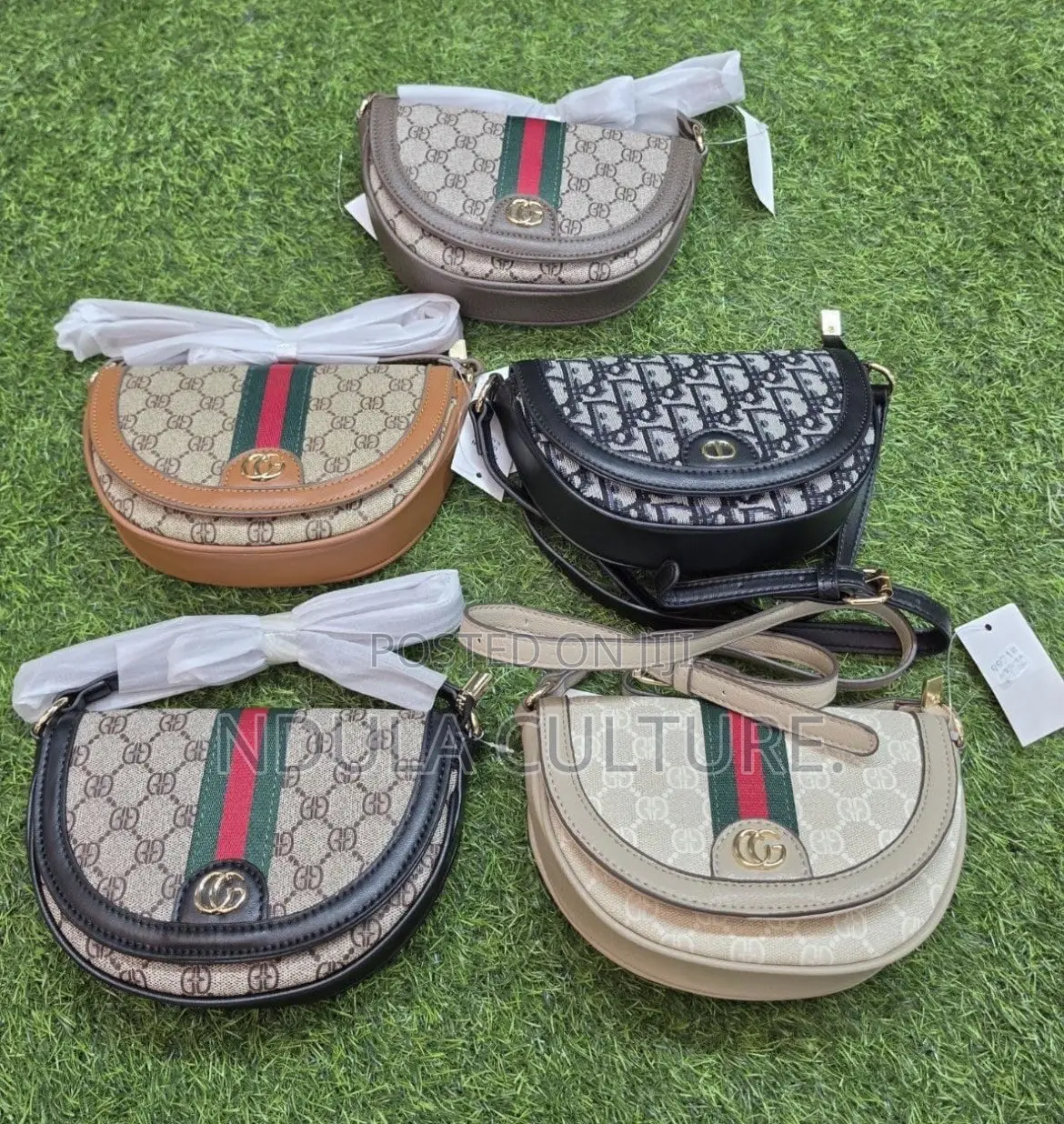 Gucci Half Moon Crossbody Ophidia Sling Bags