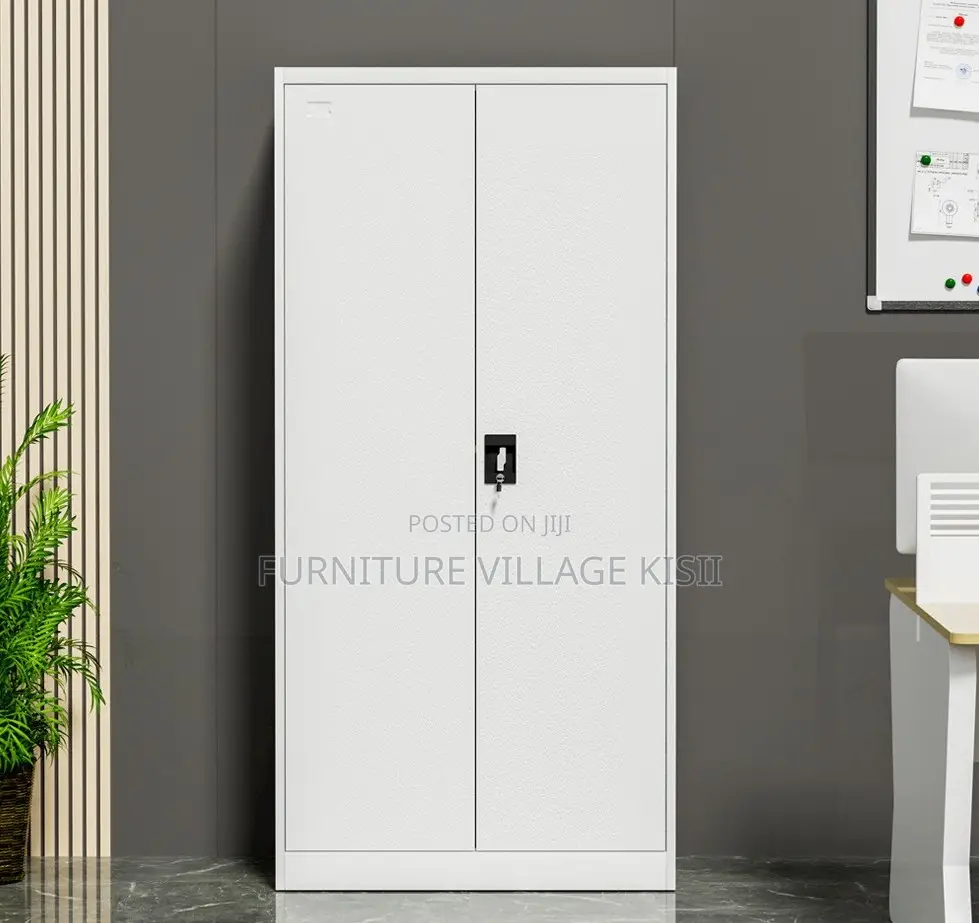 Office Cabinet; 2 Door Full Metallic Storage Cabinet