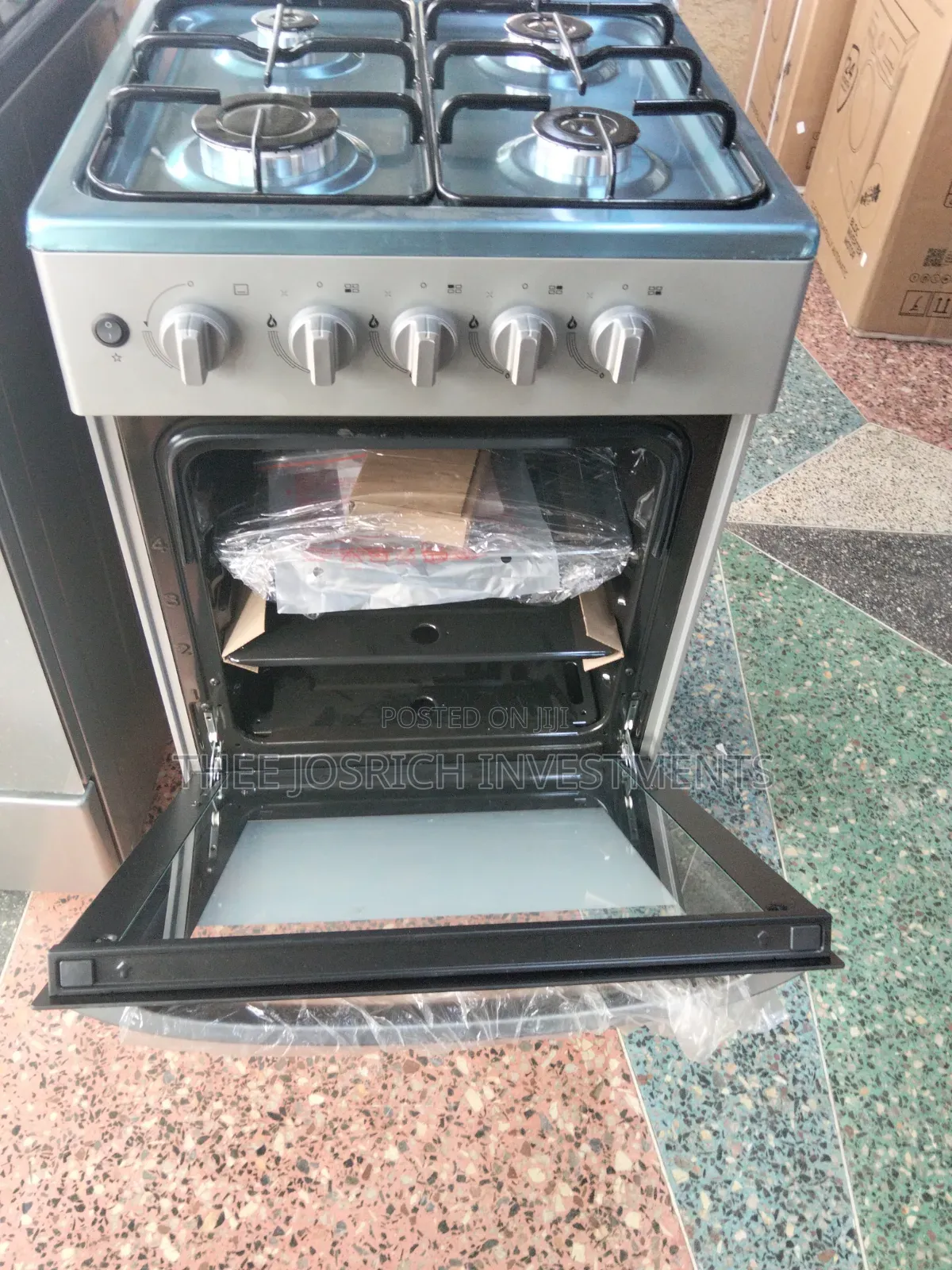 Midea 4 Burner Cooker Full Gas Size 50*55