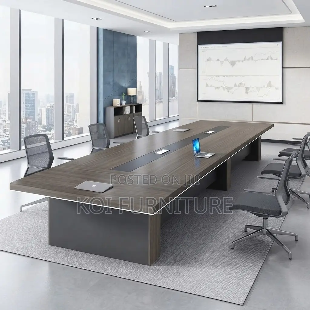 Boardroom Table; 6 Meters Office Officials Boardroom Table
