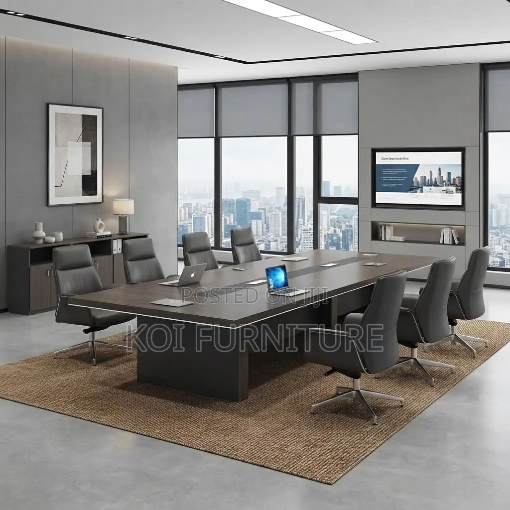 Boardroom Table; 6 Meters Office Officials Boardroom Table