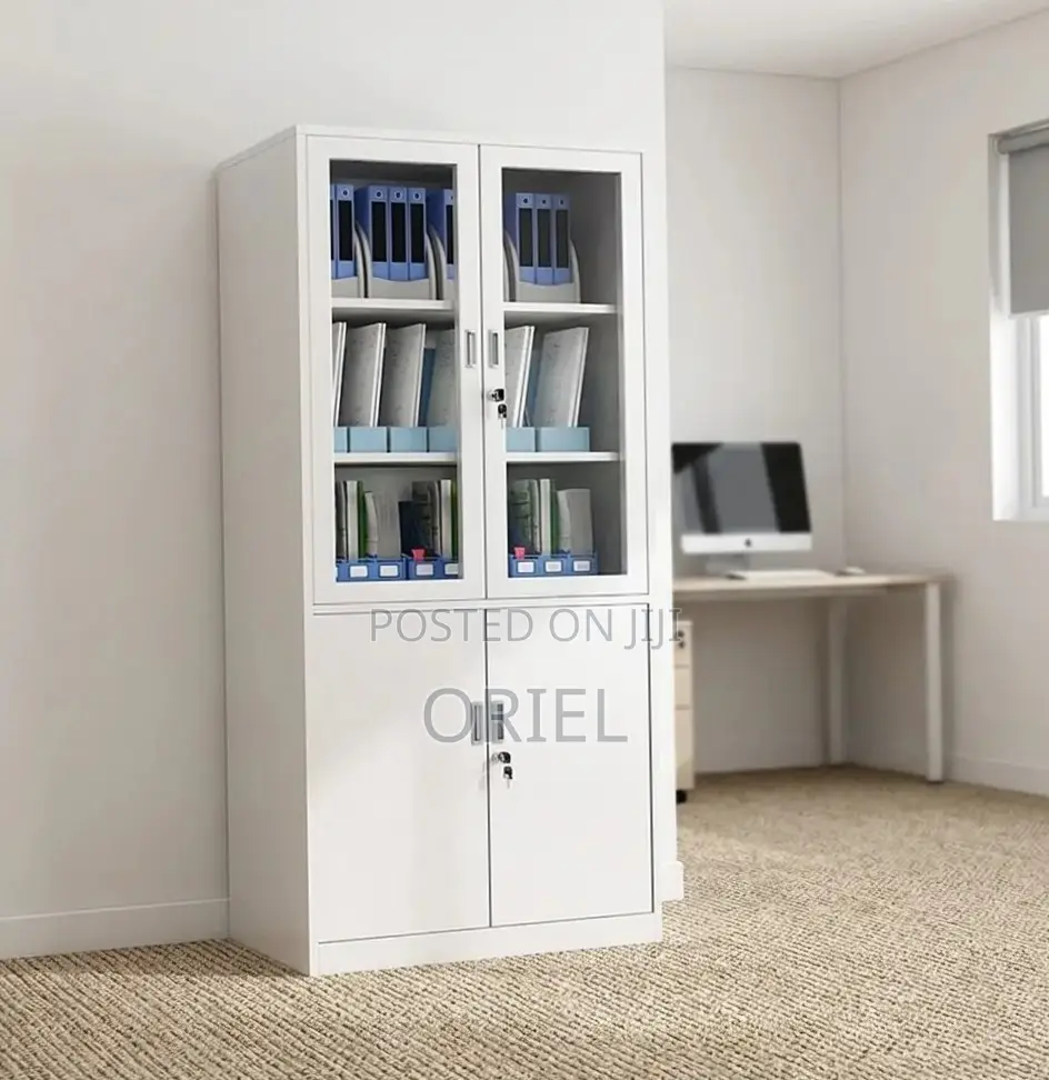 Office Cabinet : 2-Door Steel Cabinet