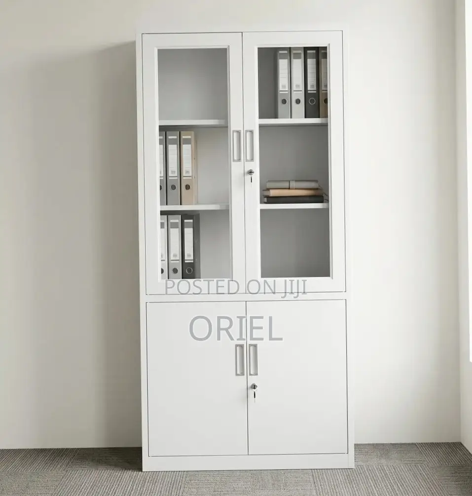 Office Cabinet : 2-Door Steel Cabinet