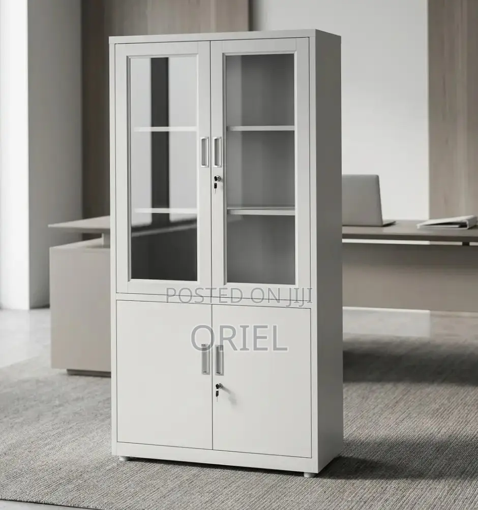 Office Cabinet : 2-Door Steel Cabinet