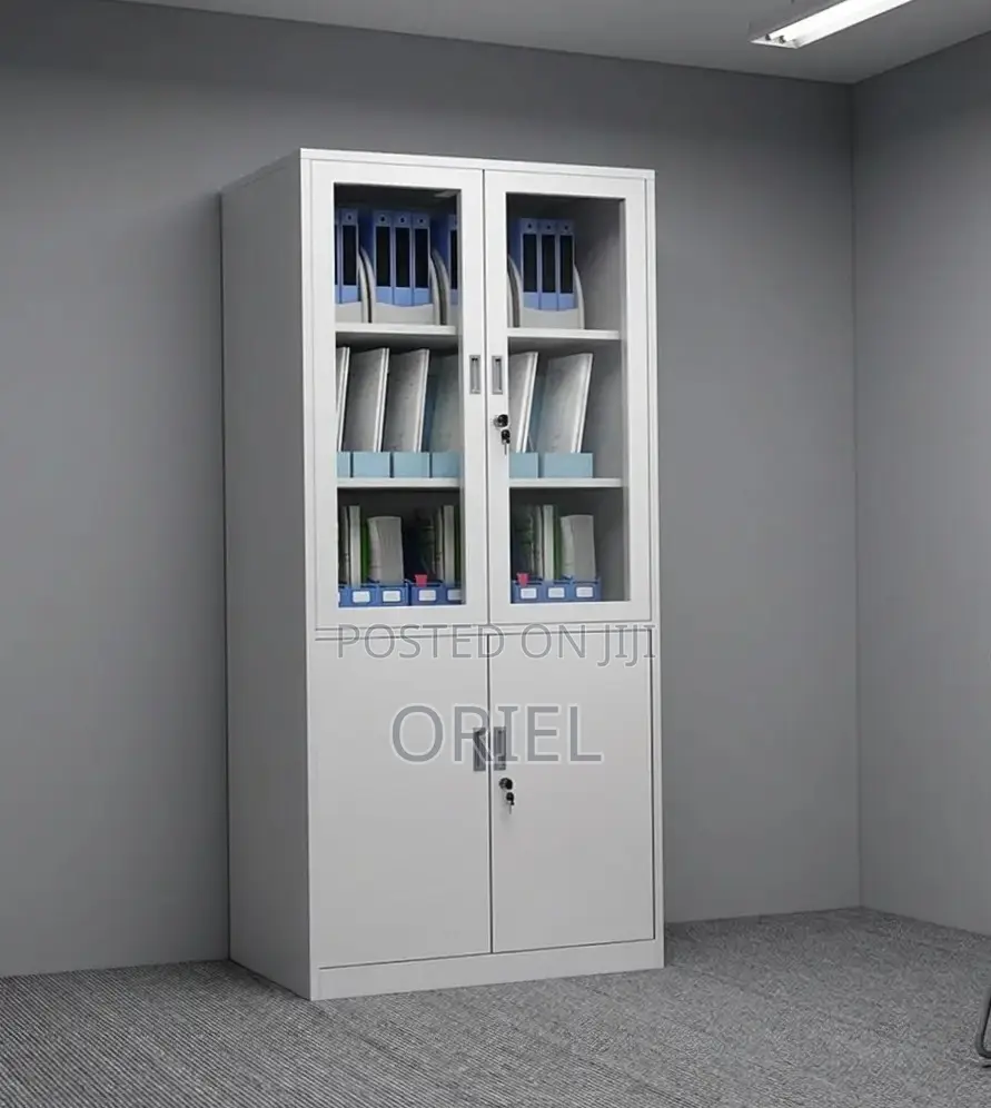 Office Cabinet : 2-Door Steel Cabinet