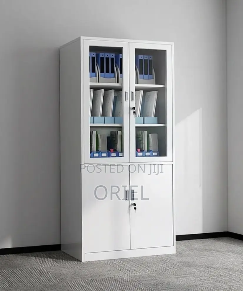 Office Cabinet : 2-Door Steel Cabinet