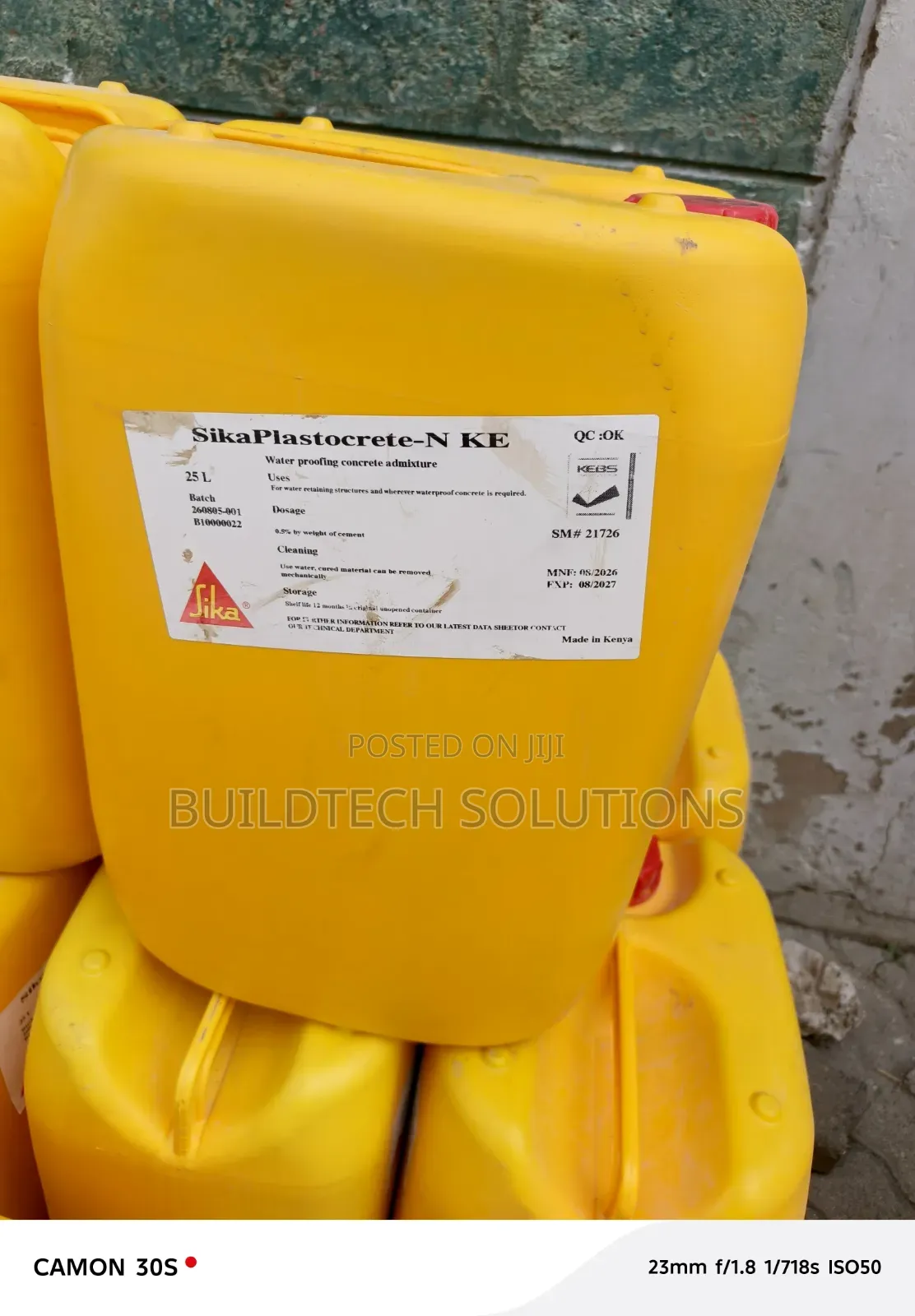 Sika Plastocrete NKE Ready Stock