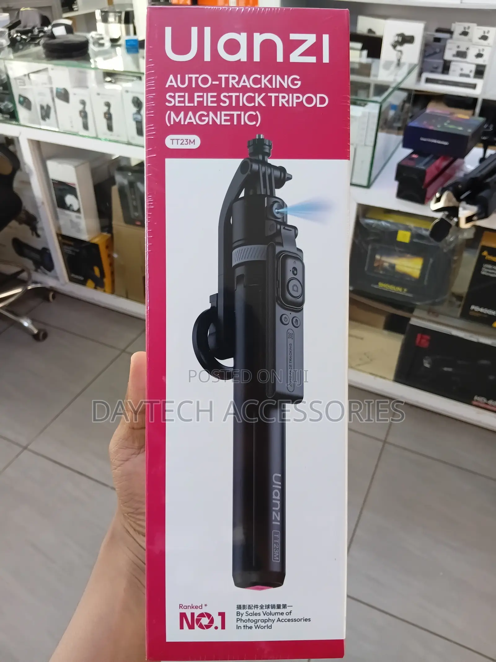 Ulanzi TT23 Auto Face Tracking Tripod and Selfie Stick