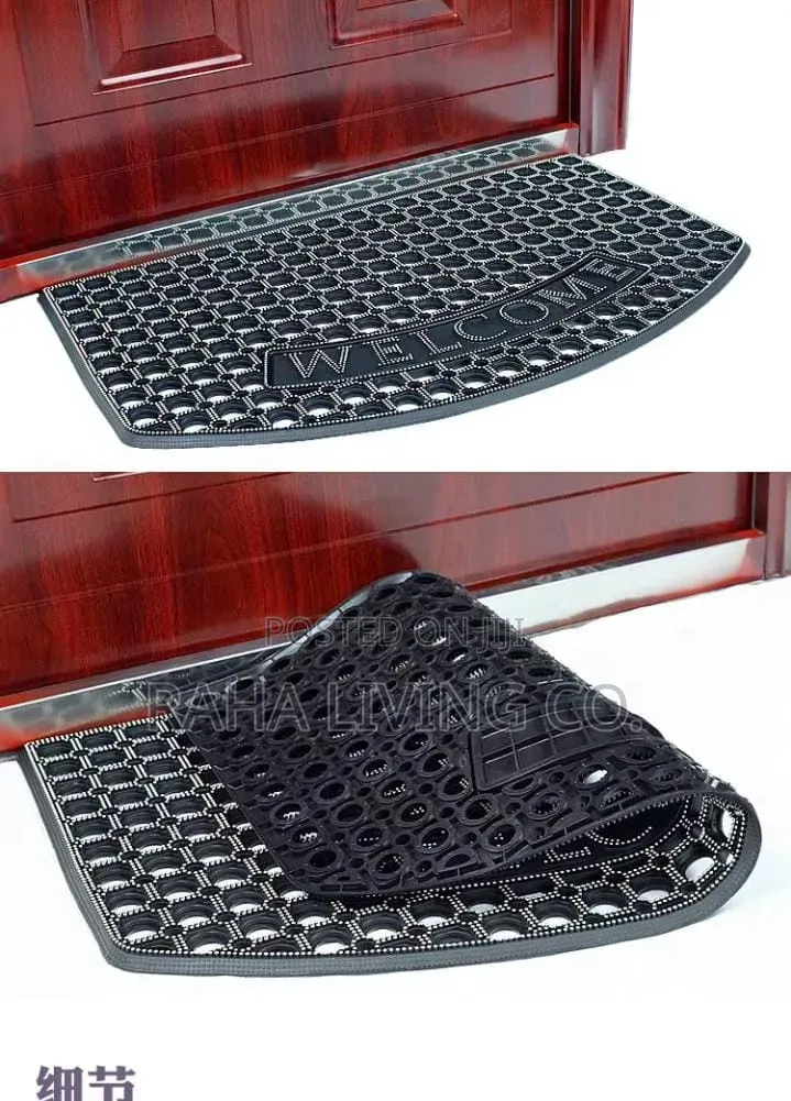 50×80cm Rubber Door Mat | Non-Slip Entrance Mat