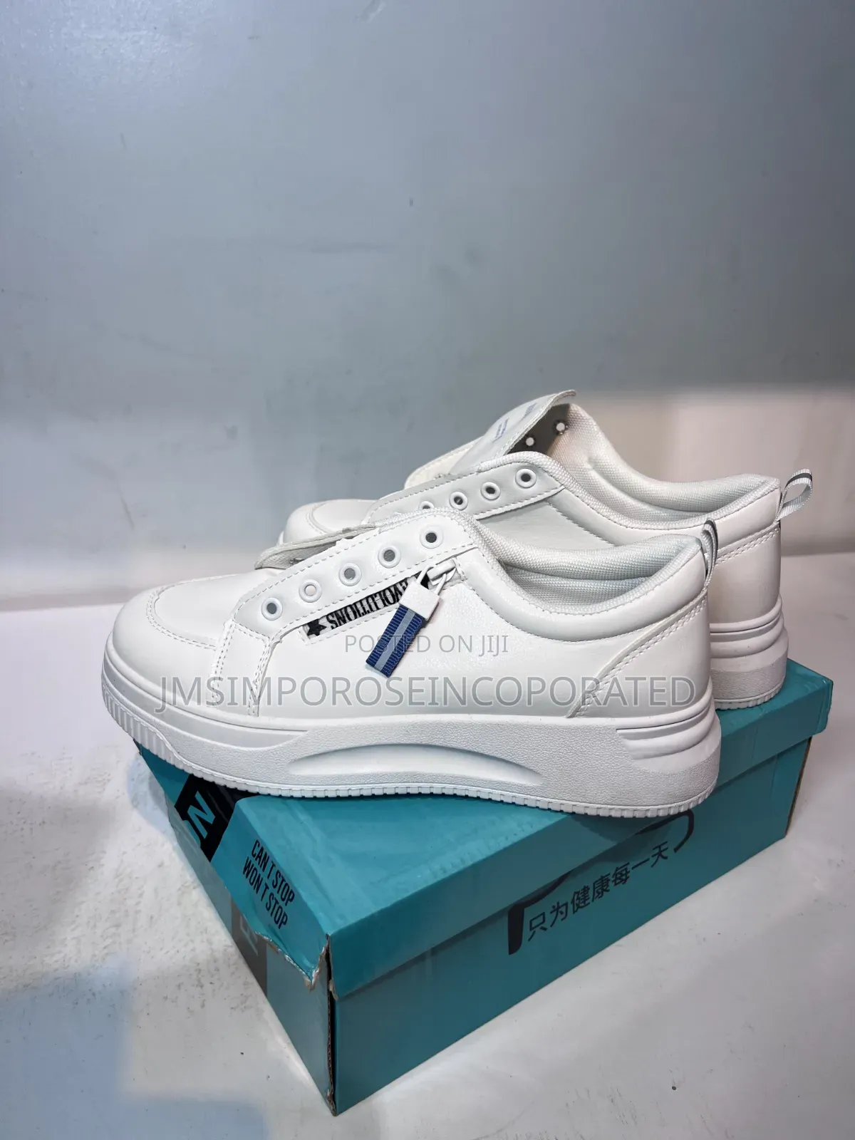 White Fashion Sneakers