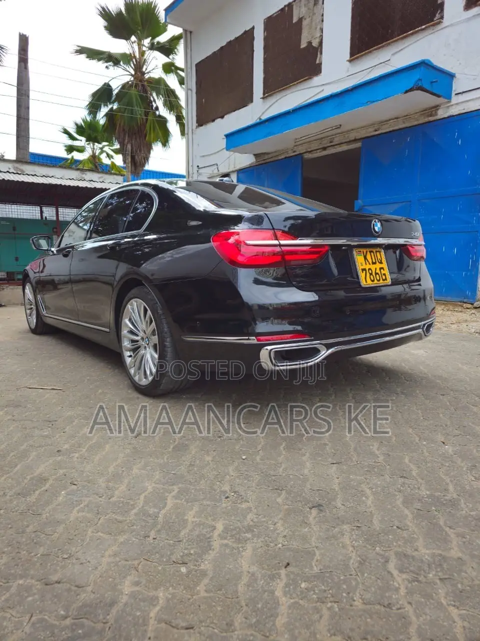 BMW 7 Series 730Li 2017 Black