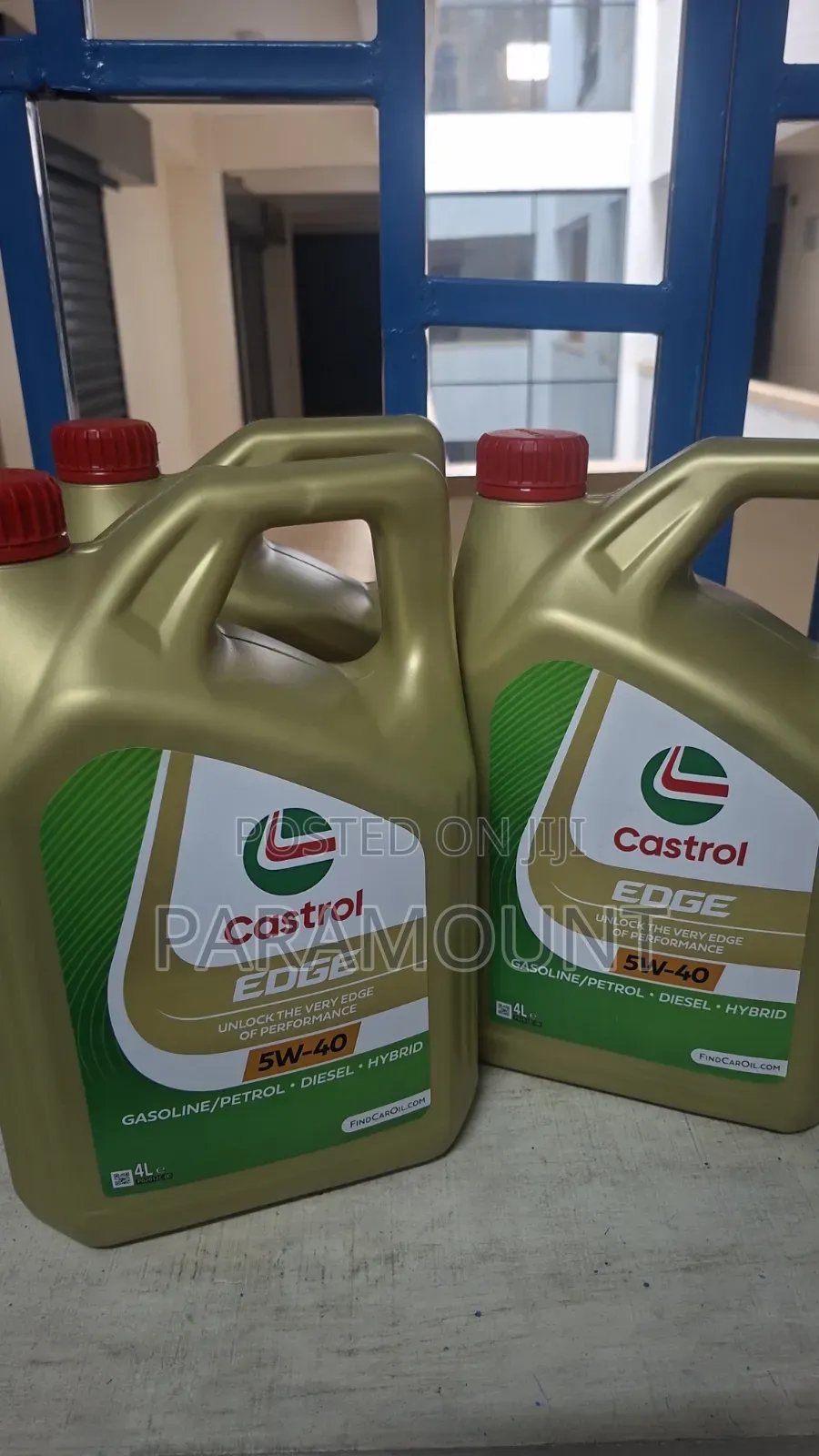 5w-40 4l Castrol Edge. Genuine Oil