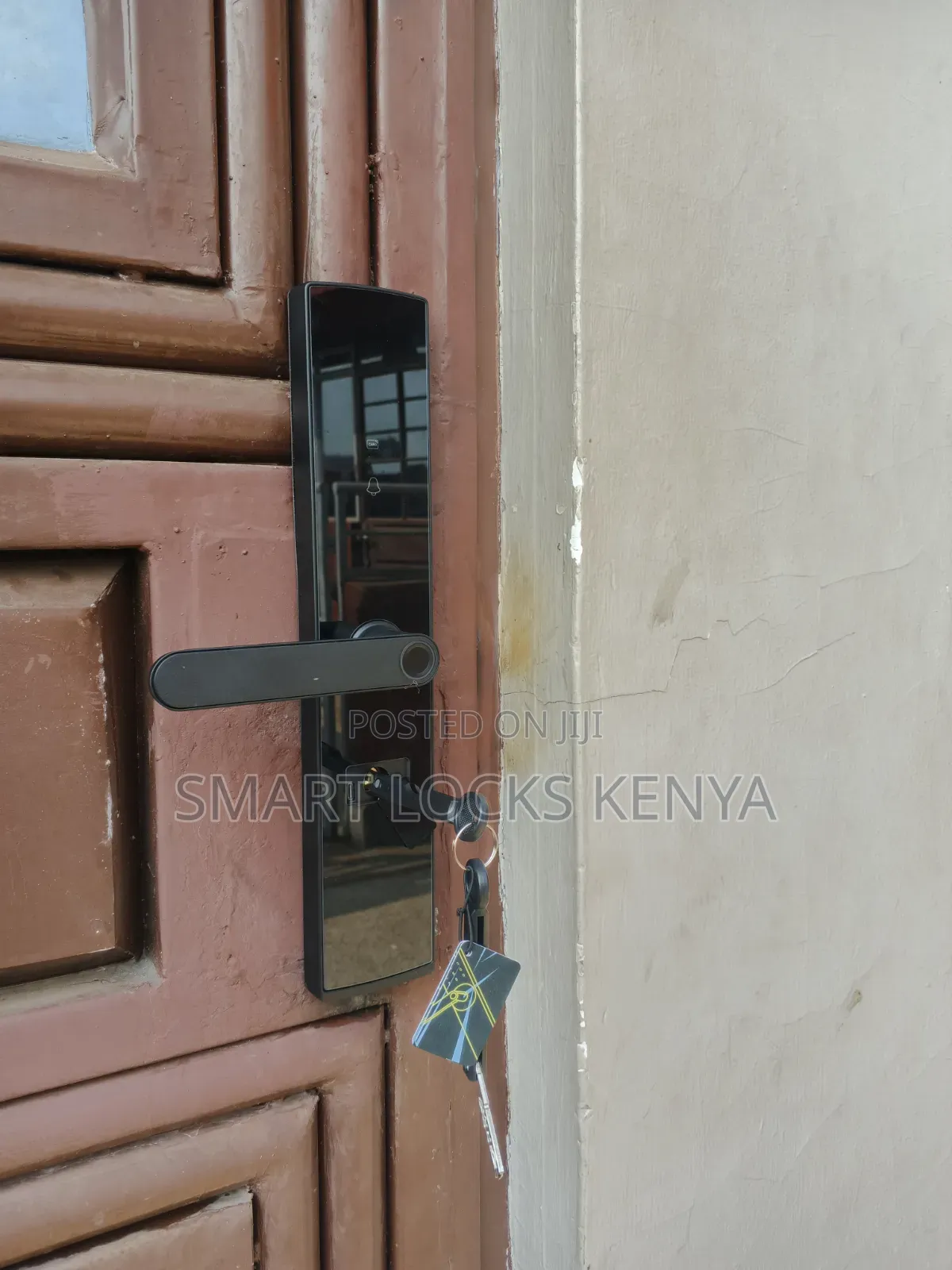 Wifi Tuya Smart Door Lock Passwords Key Cards Fingerprints