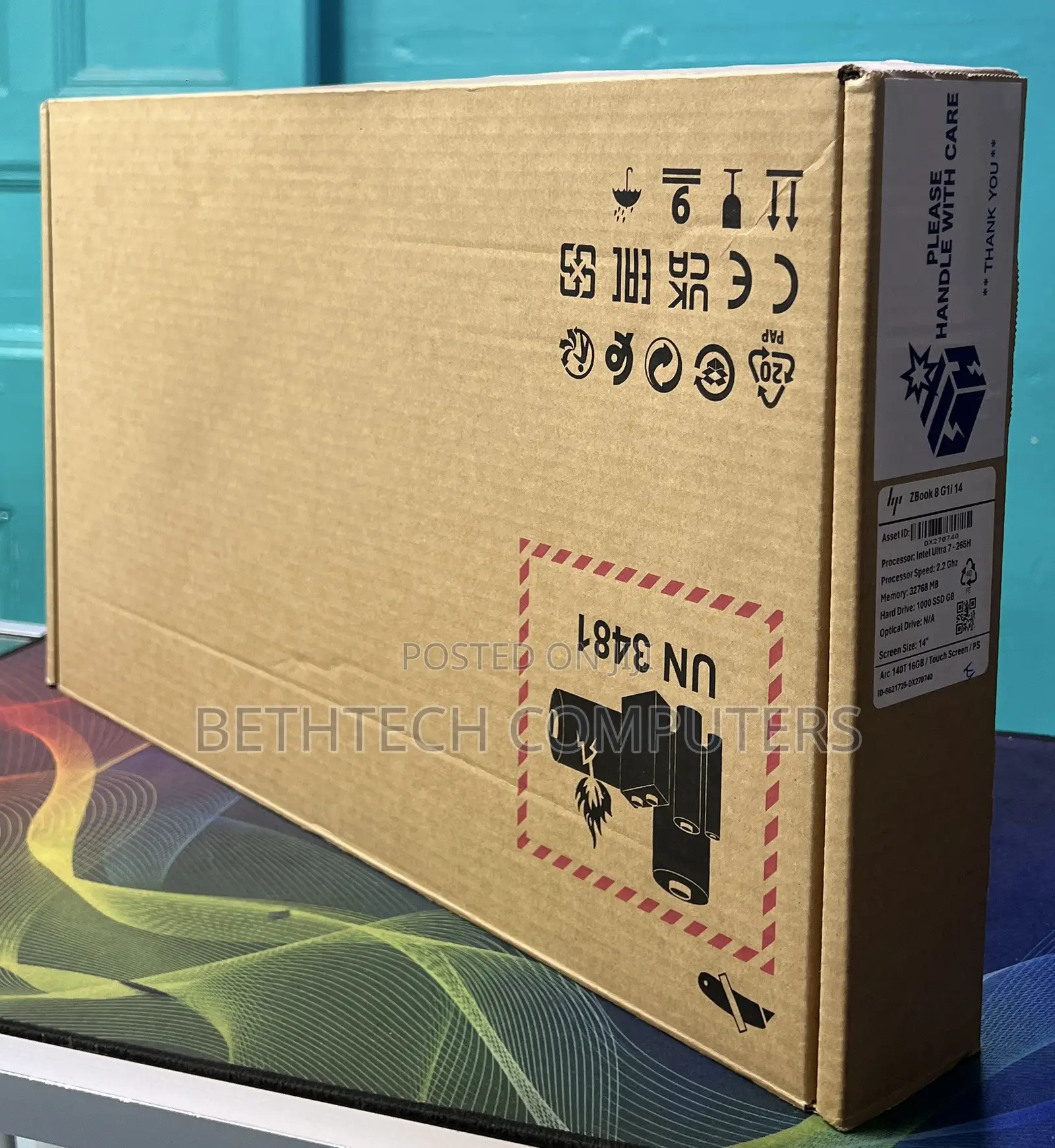 New Laptop HP ZBook Create G7 32GB Intel Core Ultra 7 SSD 1T