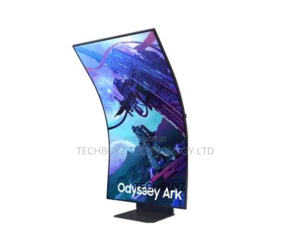 SAMSUNG 55" Odyssey Ark 2nd Gen Curved Gaming Monitor-Ls55cg97wnmxue