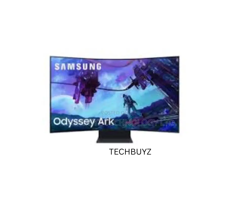 SAMSUNG 55" Odyssey Ark 2nd Gen Curved Gaming Monitor-Ls55cg97wnmxue