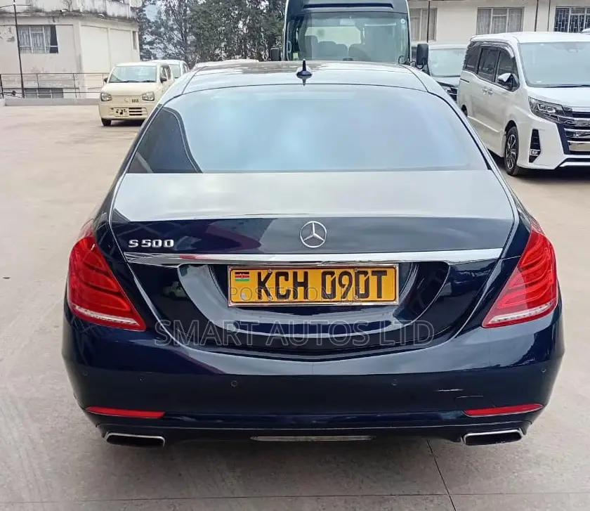 Mercedes-Benz S-Class S 500 4MATIC L (V222) 2015 Blue