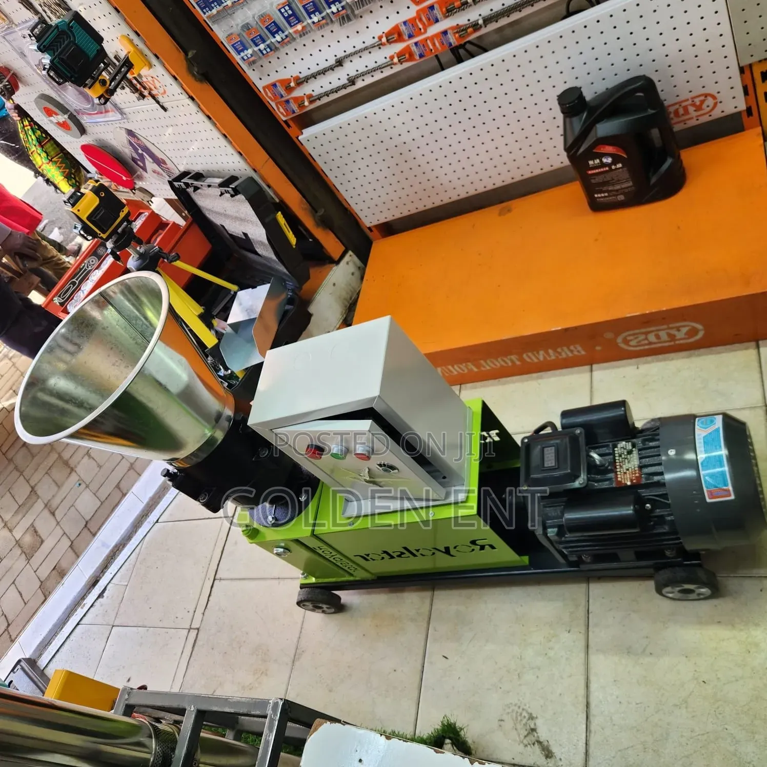 Pellet Make Machine With a Control Box/Quality Pellet Machine