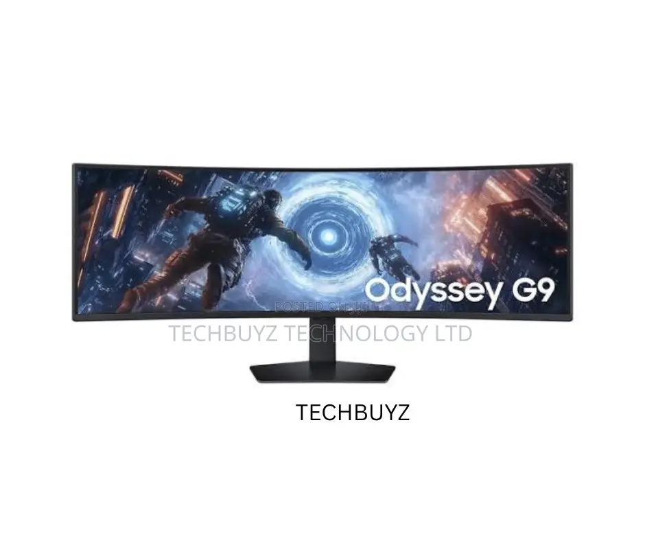 SAMSUNG 49" Odyssey G9 G91F DQHD 144Hz Gaming Monitor-Ls49fg910emxue