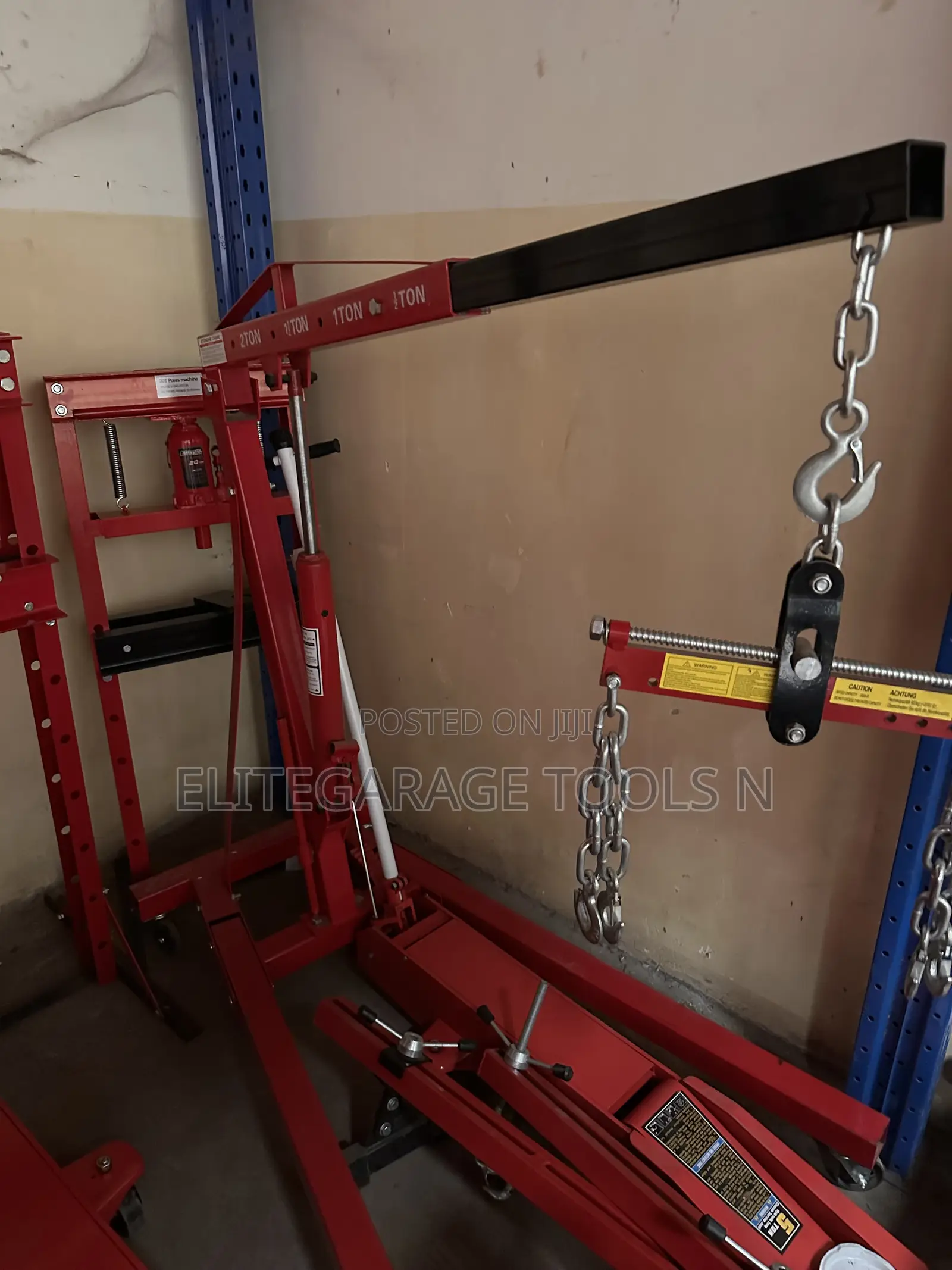 Heavy Duty Sunshine Italy 2ton Engine Crane