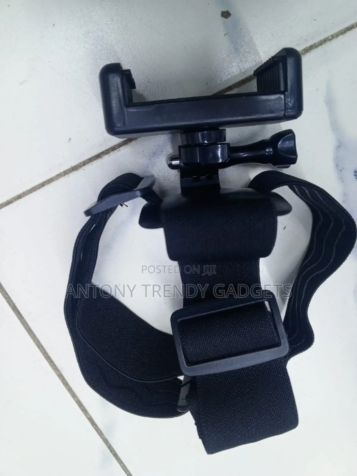 Universal Head Mount With Phone Clip for Hands-Free Video Recording