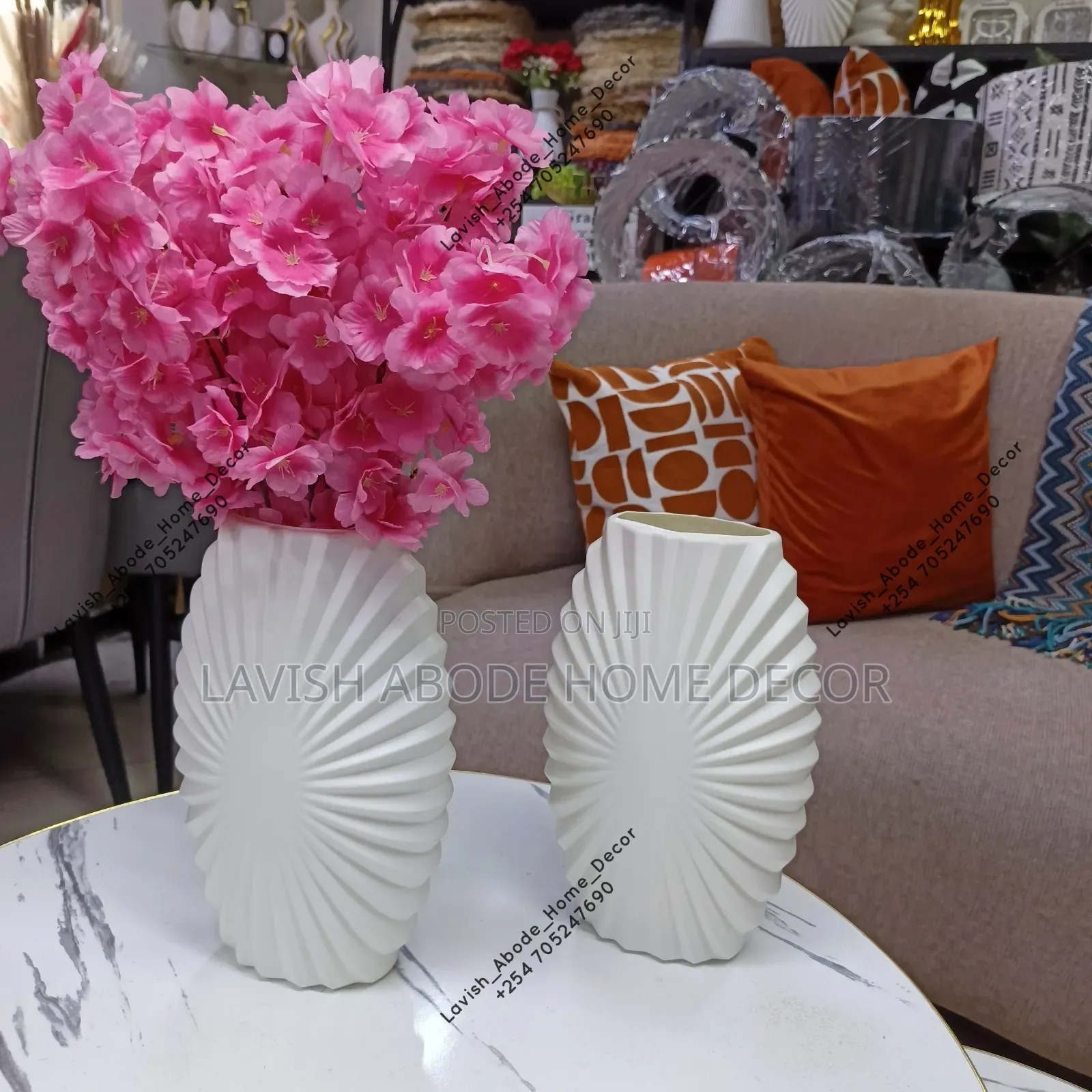 Unbreakable White Nordic Vase
