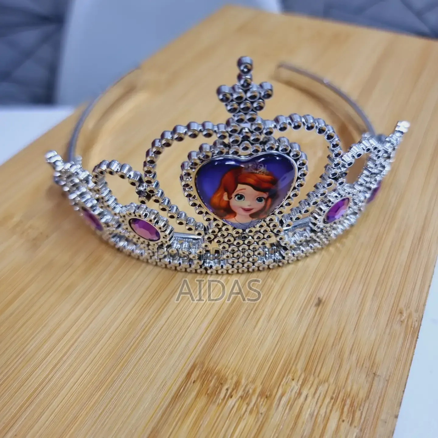 Sofia the 1st Metallic Crown for Birthday Girl