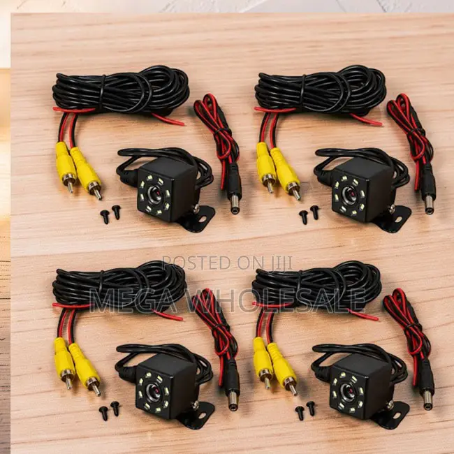 Night Vision Clear Back Up 8 LEDs Car Rear Reverse Cameras