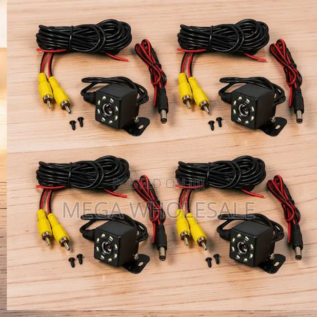Night Vision Clear Back Up 8 LEDs Car Rear Reverse Cameras