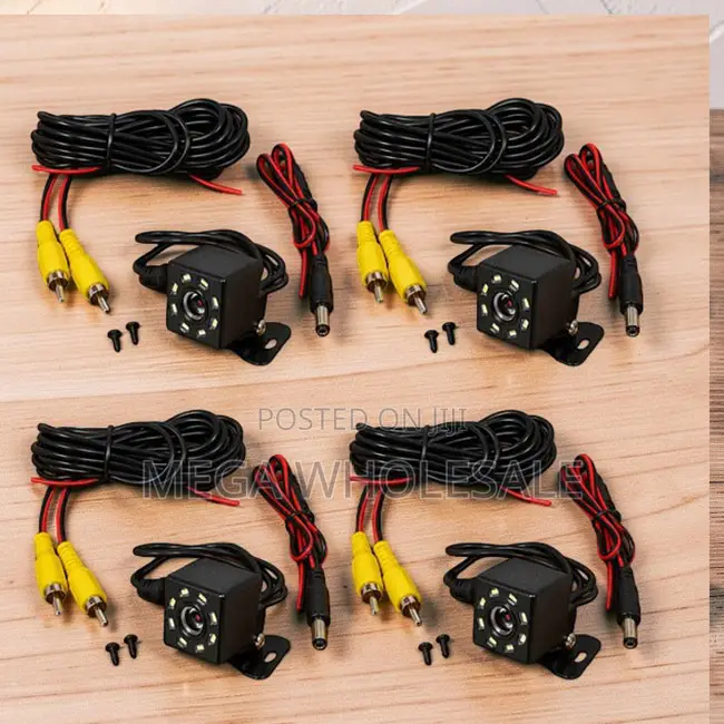 Waterproof Easy to Install Back Up 8 LEDs Car Rear Reverse Cameras