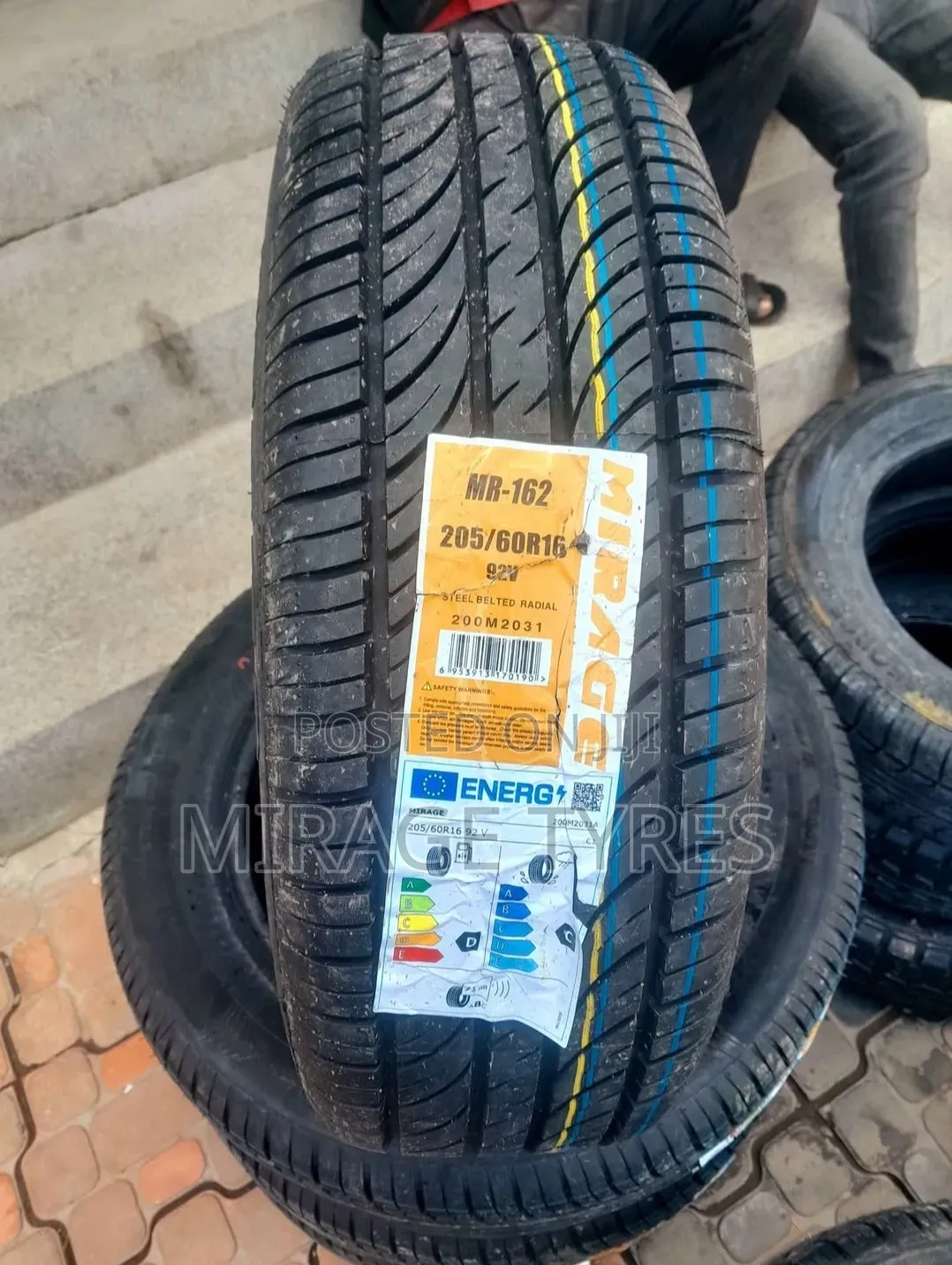 Brand New Mirage Tyres 205/60r16 - Best Quality Price