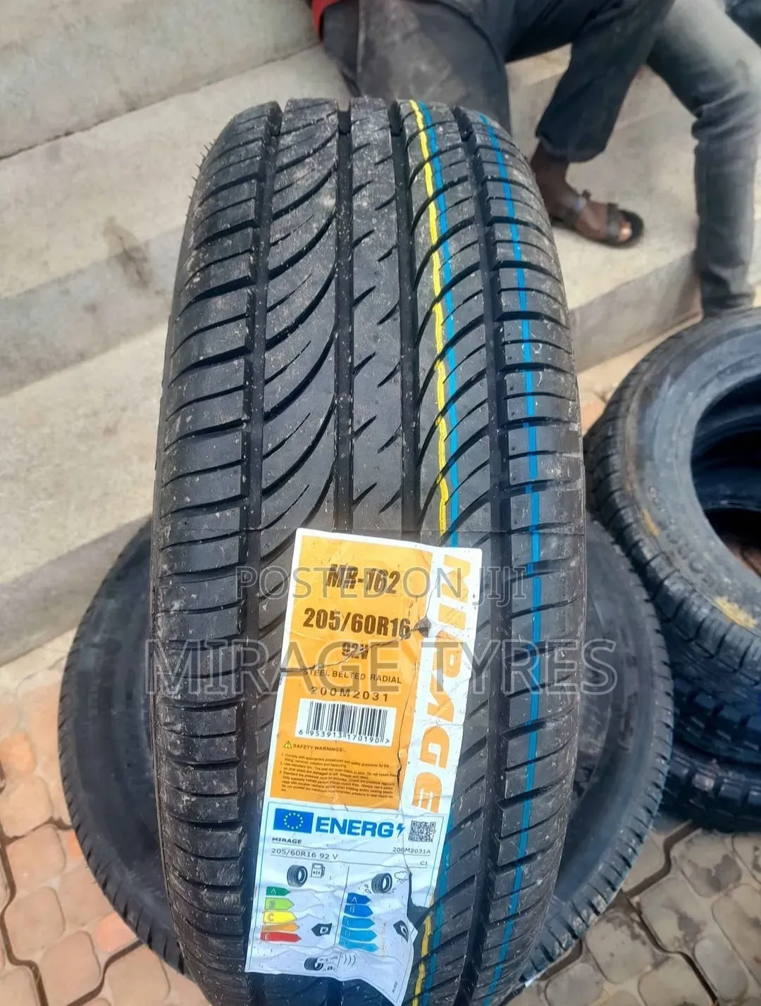 Brand New Mirage Tyres 205/60r16 - Best Quality Price