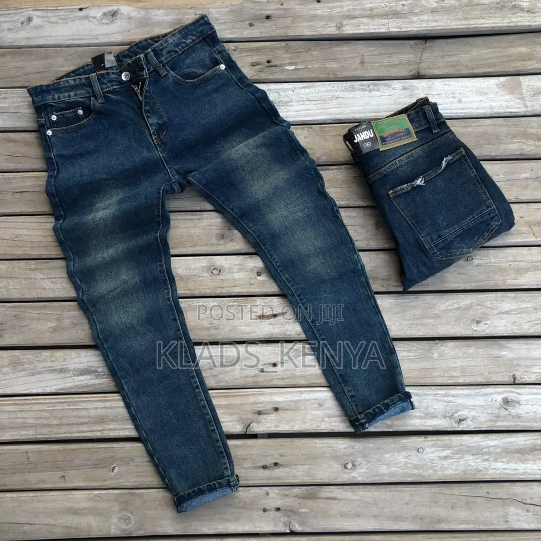 Men's Plain Jeans Non-Fade