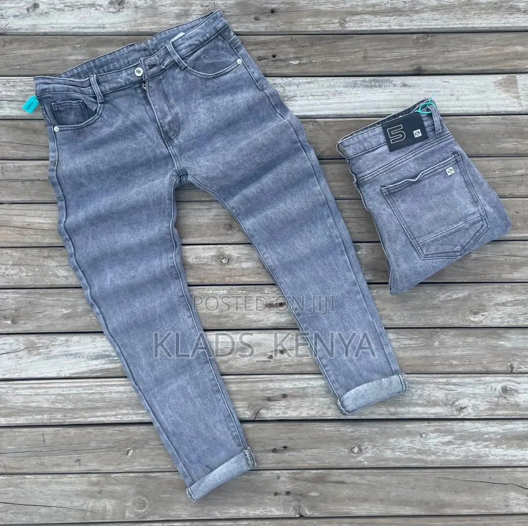 Men's Plain Jeans Non-Fade