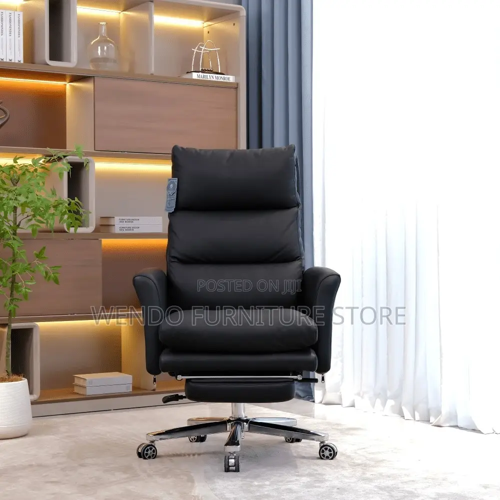 Office Chairs; Leatherette Executive Office High Backrest Chair