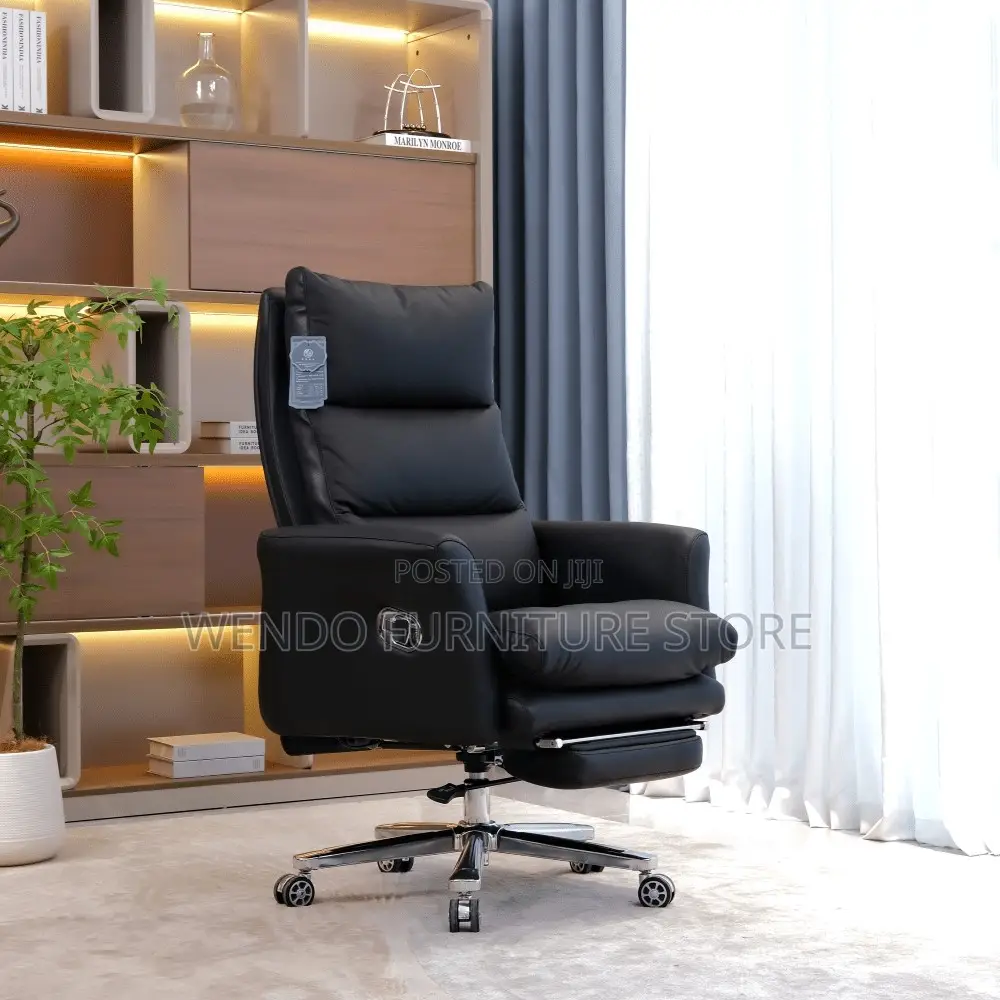 Office Chairs; Leatherette Executive Office High Backrest Chair