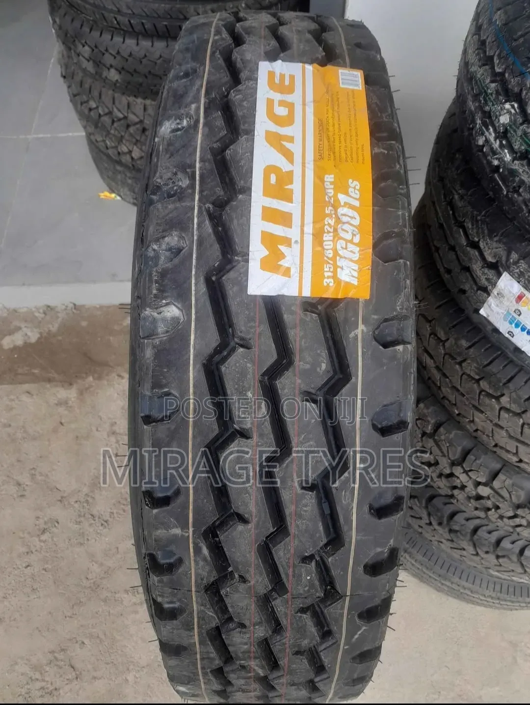 New Mirage Tyres 315/80r22.5 - Heavy Duty Commercial