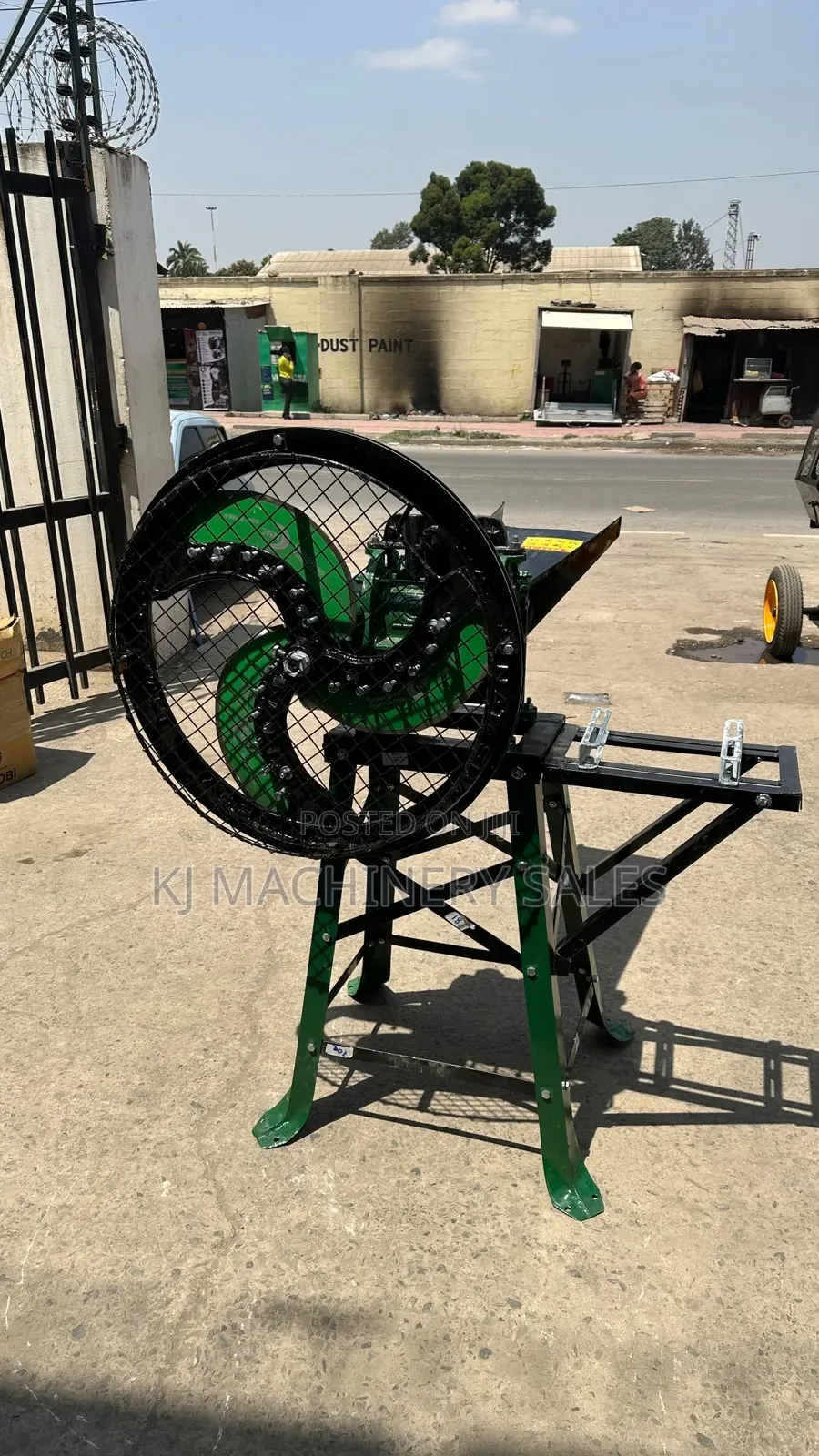 Chaff Cutter With 7.5hp Engine