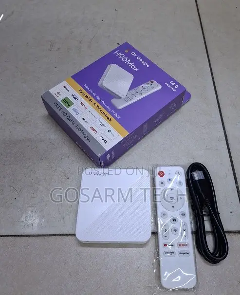 H96 Max Android 14 TV Box – 2GB RAM 16GB ROM Smart Entertainment